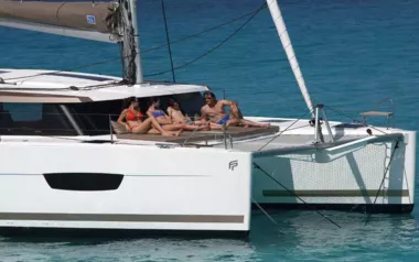 Lucia by Fountaine Pajot – Private Sailing Catamaran Charter in Sardinia