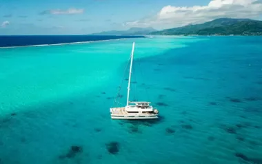 Ocean Views by Sunreef Yachts – Private Sailing Catamaran Charter in Tahiti