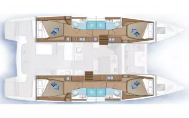 Omnia I by Lagoon – Private Sailing Catamaran Charter in Greece