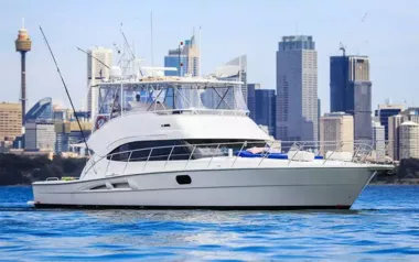 Pisces by Riviera – Private Motor Yacht Charter in Sydney