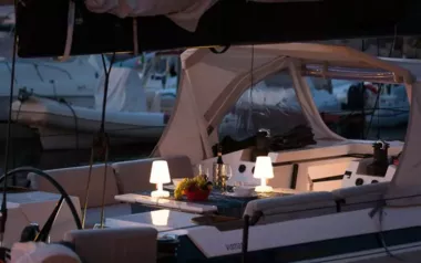 Red Carpet by Vismara – Private Motor Sailer Charter in Sardinia