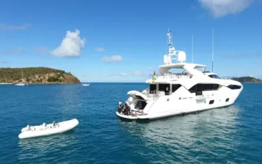 Settlement by Sunseeker – Private Motor Yacht Charter in Melbourne