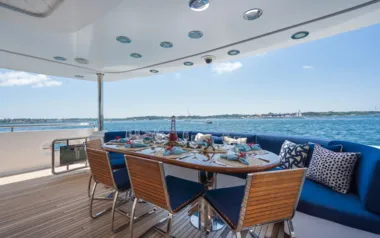 Tanzanite by Westship, Private Superyacht Charter in Hamilton