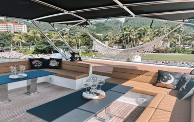 Moon Dragon by Moon Yacht – Private Sailing Catamaran Charter in Antigua and Barbuda