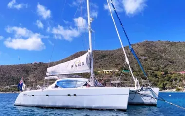 Vision2 by Lagoon – Private Sailing Catamaran Charter in Tortola