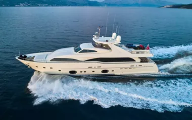 Acceptus by Ferretti – Private Superyacht Charter in Croatia