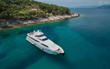 Acceptus by Ferretti – Private Superyacht Charter in Croatia