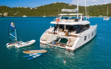 Bundalong by Sunreef Yachts – Private Luxury Catamaran Charter in Tahiti