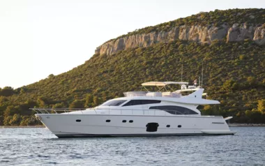 Dominique by Ferretti – Private Motor Yacht Charter in Zadar