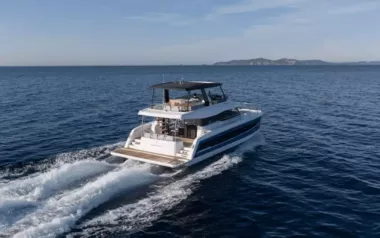 November by Fountaine Pajot – Private Power Catamaran Charter in Cannes