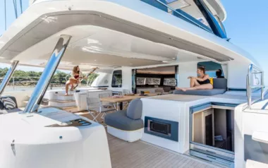 Reve Bleu by Lagoon – Private Luxury Catamaran Charter in Gaeta