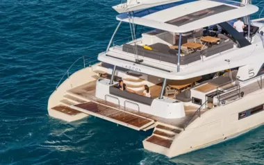 Reve Bleu by Lagoon – Private Luxury Catamaran Charter in Gaeta