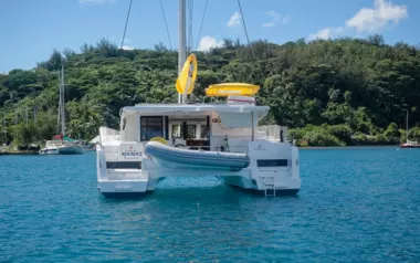 Lucia 400 by Fountaine Pajot – Private Sailing Catamaran Charter in Tahiti