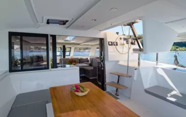 Lucia 400 by Fountaine Pajot – Private Sailing Catamaran Charter in Tahiti
