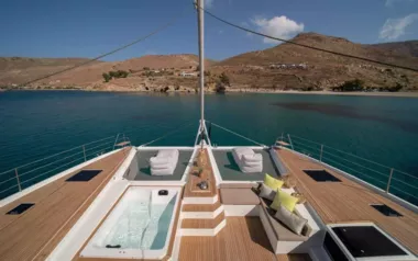 Aether by Fountaine Pajot – Private Sailing Catamaran Charter in Greece