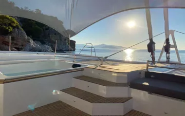 Aloia by Fountaine Pajot – Private Sailing Catamaran Charter in Greece