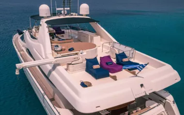 Annouka by Ferretti – Private Motor Yacht Charter in Mykonos