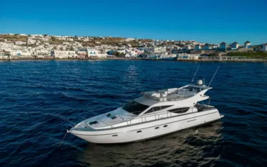 Arabella by Ferretti – Private Motor Yacht Charter in Mykonos