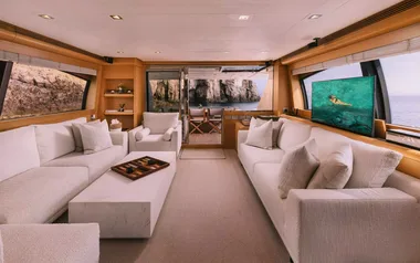 D & D by Ferretti – Private Motor Yacht Charter in Cyprus