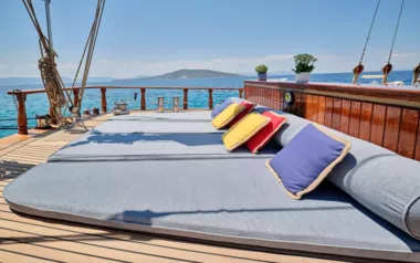 Myra by Ege Yat – Private Motor Sailer Charter in Greece