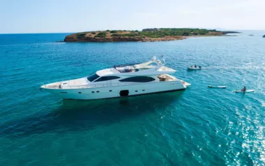 Nineteen by Ferretti – Private Motor Yacht Charter in Athens
