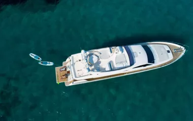 Nineteen by Ferretti – Private Motor Yacht Charter in Athens