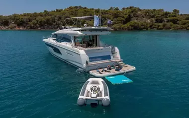 Ora G by Prestige Yachts – Private Motor Yacht Charter in Corfu