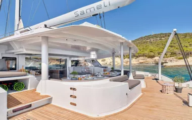 Sameli by Two Oceans – Private Sailing Catamaran Charter in Greece