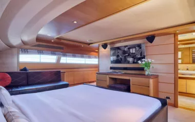 Seven S by Ferretti – Private Motor Yacht Charter in Athens