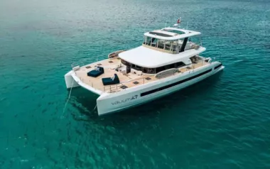 Valium by Lagoon – Private Power Catamaran Charter in Greece