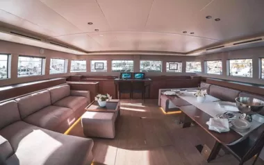 Drago by Lagoon – Private Power Catamaran Charter in Gaeta
