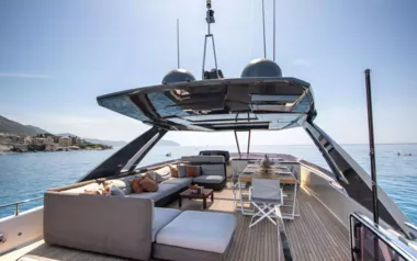 E3 by Ferretti – Private Motor Yacht Charter in Sardinia