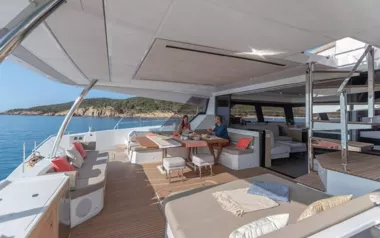 Lisa of the Seas by Fountaine Pajot – Private Luxury Catamaran Charter in Gaeta