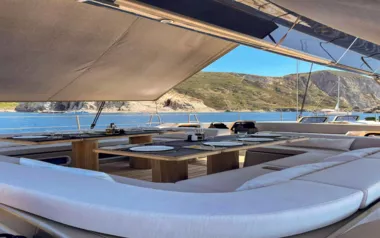 Running on Faith by Wally Yachts – Private Motor Sailer Charter in Portofino