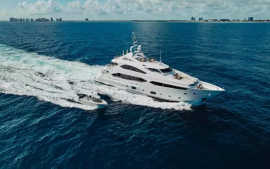 About Time by Sunseeker – Private Superyacht Charter in Harbour Island