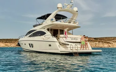 Jupju by Sunseeker – Private Motor Yacht Charter in Malta