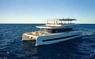 Atraversia by VisionF – Private Power Catamaran Charter in Amalfi