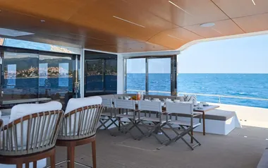 Atraversia by VisionF – Private Power Catamaran Charter in Amalfi