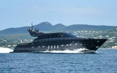 Dark Knight by Leopard – Private Motor Yacht Charter in Formentera