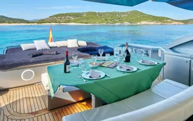 Halley by Pershing – Private Motor Yacht Charter in Ibiza