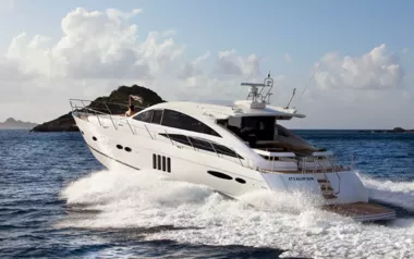 Stealin' Sun by Princess – Private Motor Yacht Charter in St Barths