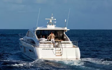 Stealin' Sun by Princess – Private Motor Yacht Charter in St Barths