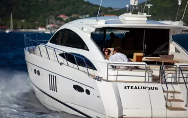 Stealin' Sun by Princess – Private Motor Yacht Charter in St Barths