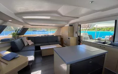 Purpose I by Fountaine Pajot – Private Sailing Catamaran Charter in Tahiti
