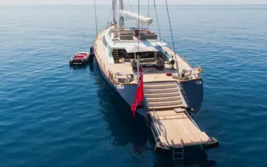 Prana I by Alloy Yachts – Private Motor Sailer Charter in St Vincent