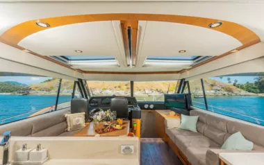 Happy Ours by Riviera – Private Motor Yacht Charter in Thailand