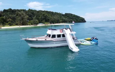 Sambuca by Grand Banks – Private Motor Yacht Charter in Phuket