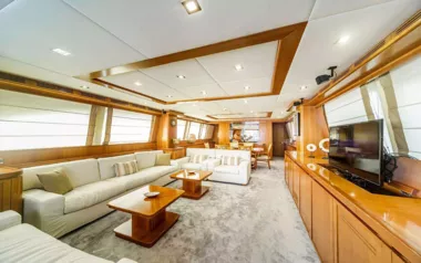 Sanref by Falcon – Private Motor Yacht Charter in Bodrum