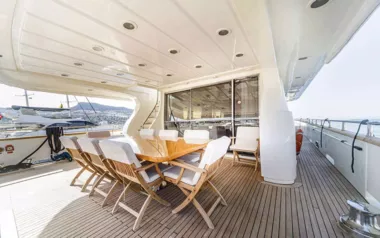 Sanref by Falcon – Private Motor Yacht Charter in Bodrum