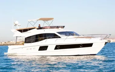 Majesty 48 by Gulf Craft – Private Motor Yacht Charter in the United Arab Emirates
